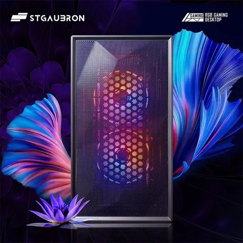 Pc Gaming Prebuilt - 組み立て済みゲーミングPCデスクトップ、Radeon RX 550 4G GDDR5、Core i5