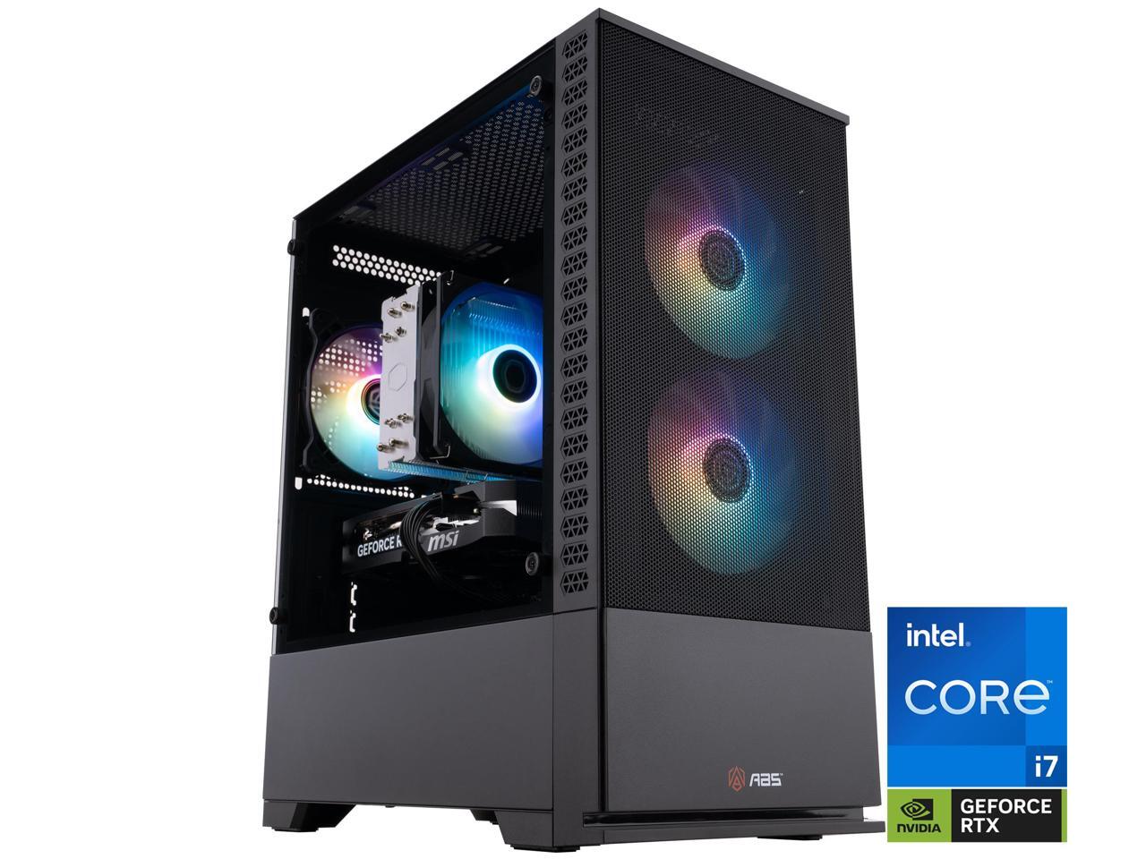 Pc Gaming Prebuilt - ABSサイクロンアクアプレビルドゲーミングPC - Windows 11 - インテル