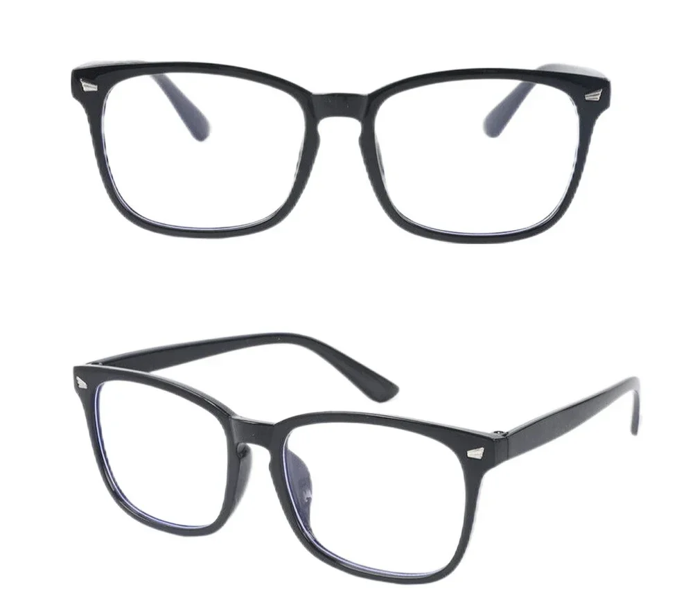 Gaming Glasses Blue Light - 男性と女性のための青い遮光メガネ,コンピューター読書,ゲーム,テレビ,電話,目の疲れ防止,UVグレア,フォーマルなビジネス