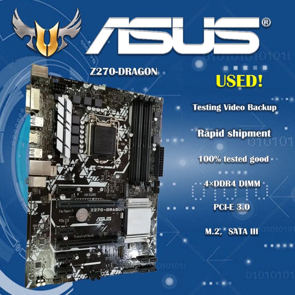 Pc Gaming I7 - Intel-Asus Prime Z270-DRAGON,z270,z270m,ddr4,lga 1151, i7, i5,