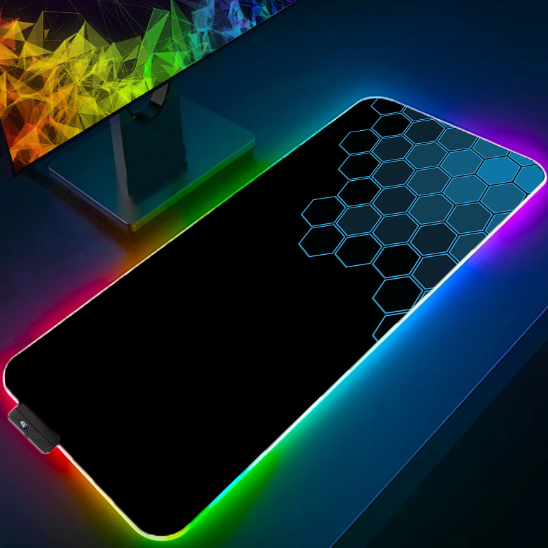 LED ライト RGB マウスパッド PC コンピュータゲー - Pc Gaming Dragon のレビューと価格