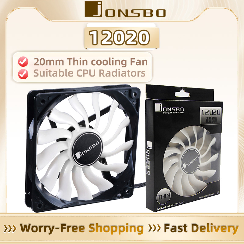 JONSBO 12020 120mm DC 12V 3Pin - Pc Gaming Cpu のレビューと価格