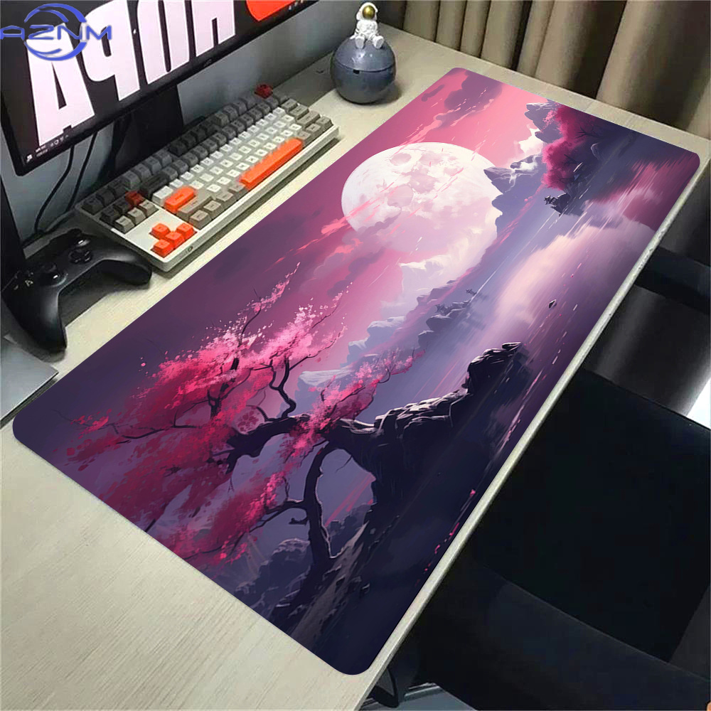 ピンクさくらアニメマウスパッド風景ゲーミングマウスパッド X - Pc Gaming Pink のレビューと価格