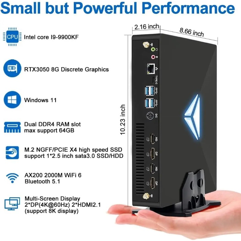 【新入荷】ミニデスクトップPC I7 9700F Win 1 - Pc Gaming I7 のレビューと価格