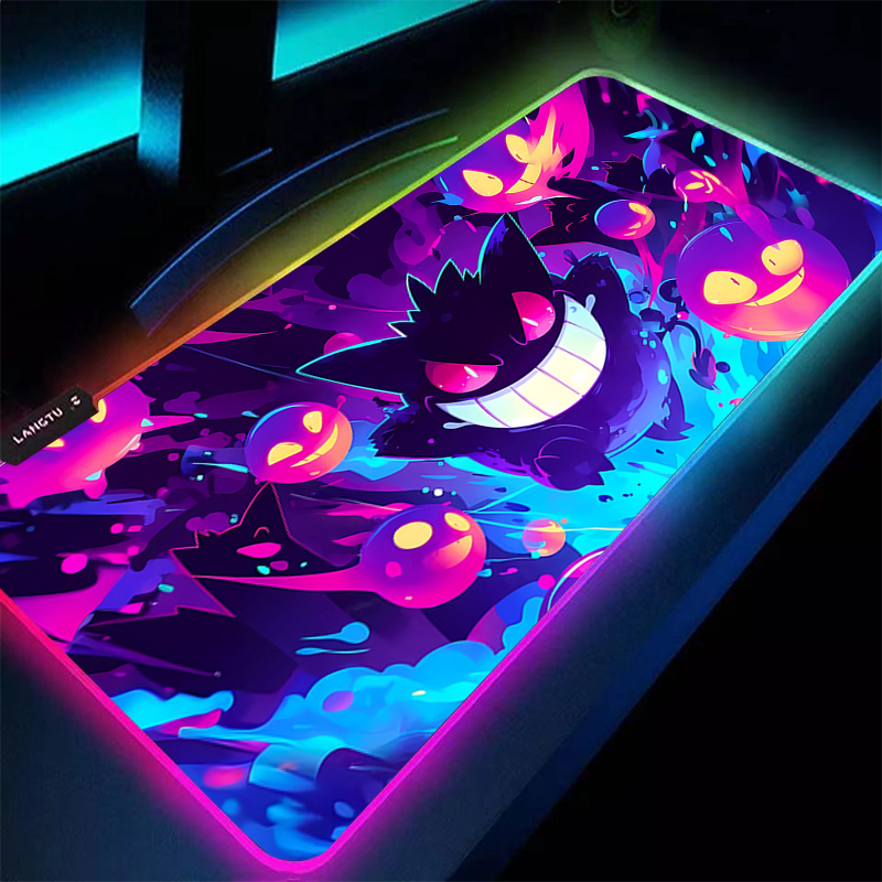 RGB マウスパッド P-Pokemons バックライト ゲ - Pc Gaming On Tv のレビューと価格