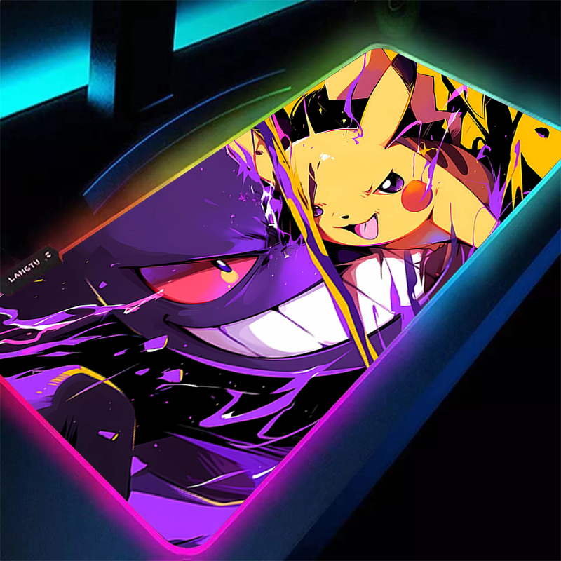 RGB マウスパッド P-Pokemons バックライト ゲ - Pc Gaming On Tv のレビューと価格