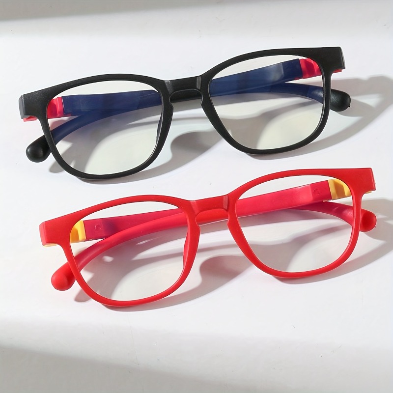 2 個ブルーライトブロックメガネ子供用コンピュータメガネシリ - Gaming Glasses Blue Light のレビューと価格