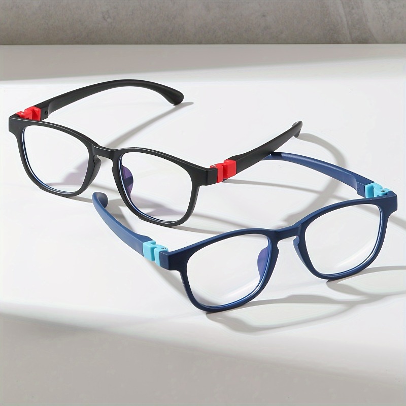 2 個ブルーライトブロックメガネ子供用コンピュータメガネシリ - Gaming Glasses Blue Light のレビューと価格