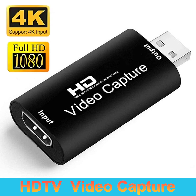 USB 2.0ビデオキャプチャカード HD 4K to 10 - Pc Gaming Game のレビューと価格