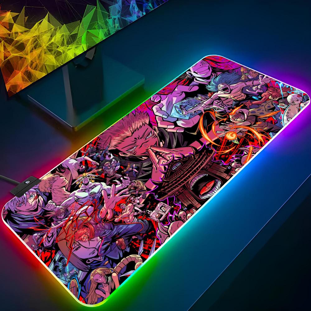 アニメ J-jujutsu K-kaisen マウスパッド  - Rgb Mousepad のレビューと価格