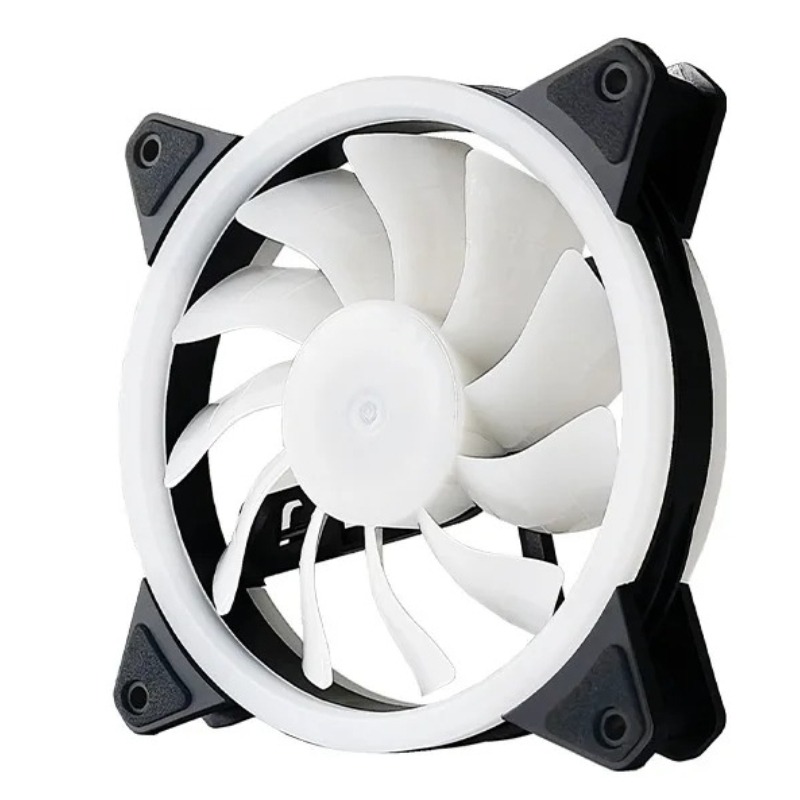 120mm RGB 静音調整可能PC冷却ファン IRリモコン - Pc Gaming Cpu のレビューと価格
