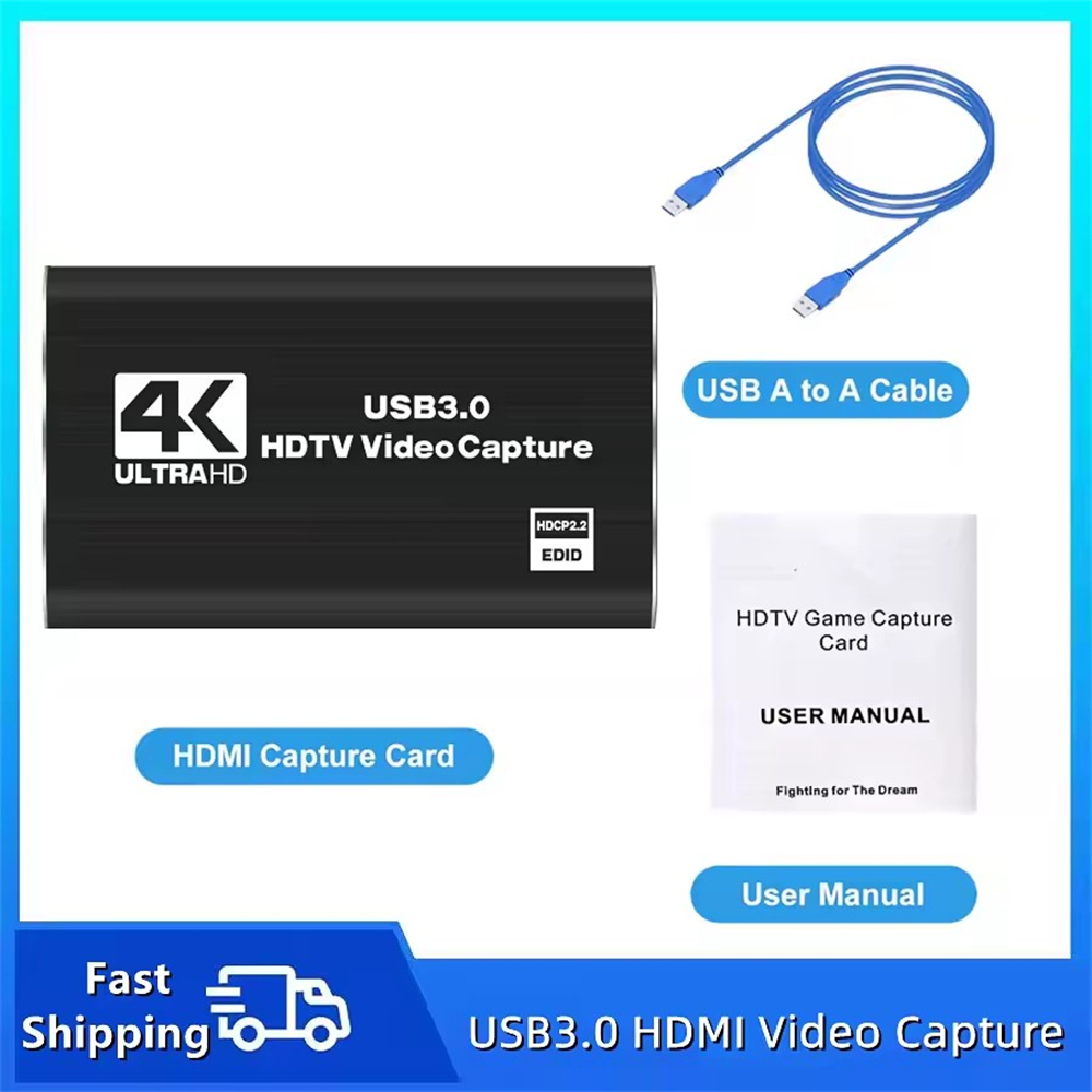 Roreta 4K USB 3.0 ビデオキャプチャカード、 - Pc Gaming Game のレビューと価格