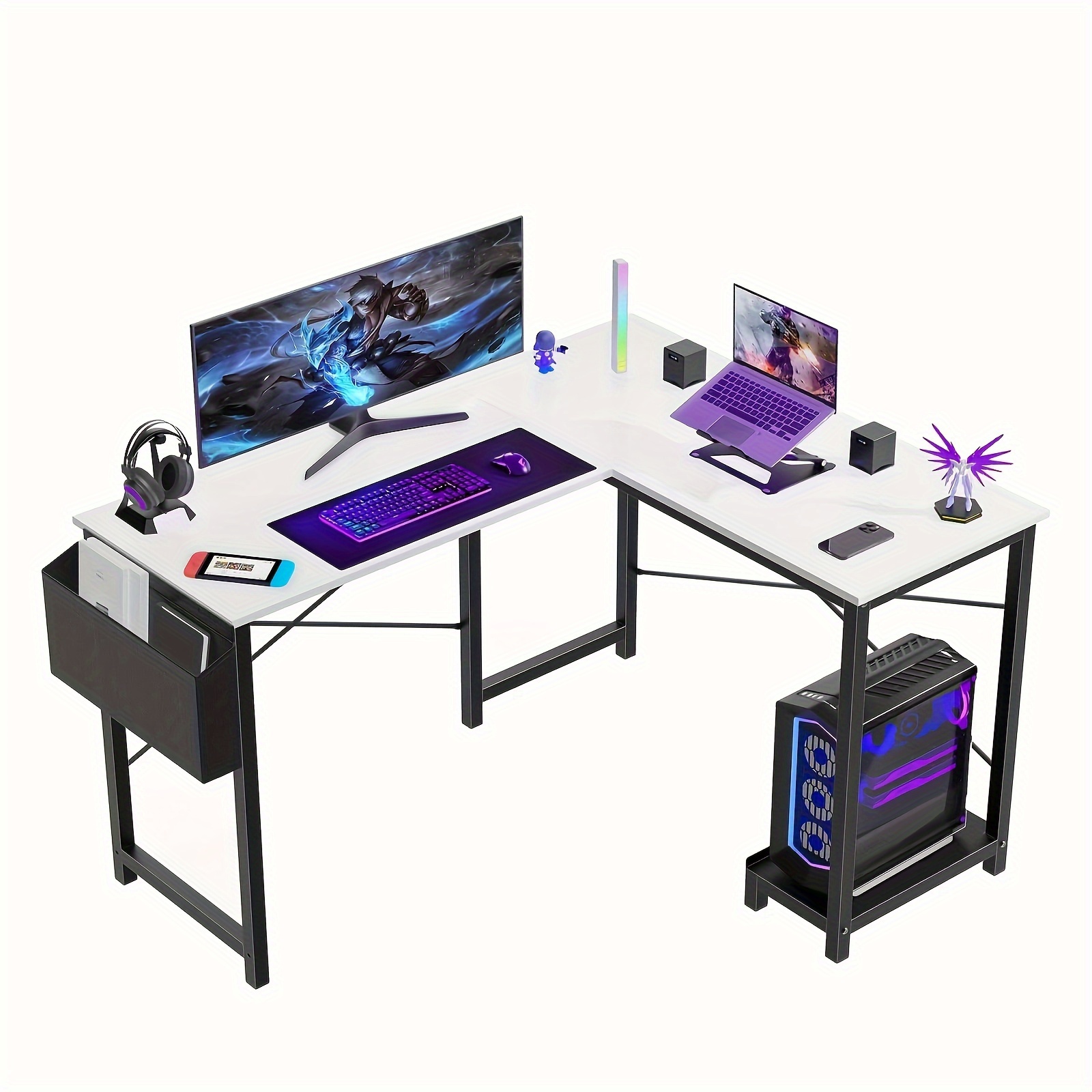ゲーミングコーナー 50インチ オフィス用木製パソコンデスク - Pc Gaming Cpu のレビューと価格