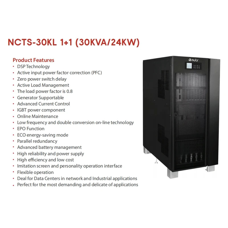 NCTS-30KL 1+1(30KVA/24KW) 低周波絶 - Pc Gaming Online Store のレビューと価格