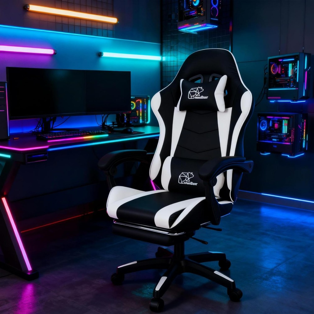 コンピューターゲームチェア、人間工学に基づいたゲーミングチェ - Pc Gaming Chair のレビューと価格