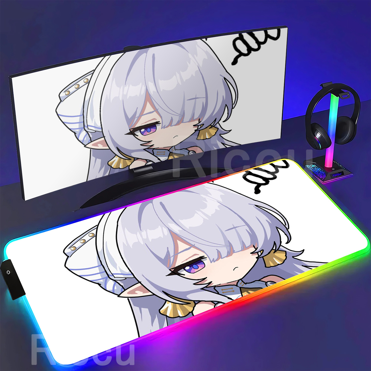RGBマウスパッド Velina Airgid Zenles - Rgb Mousepad のレビューと価格