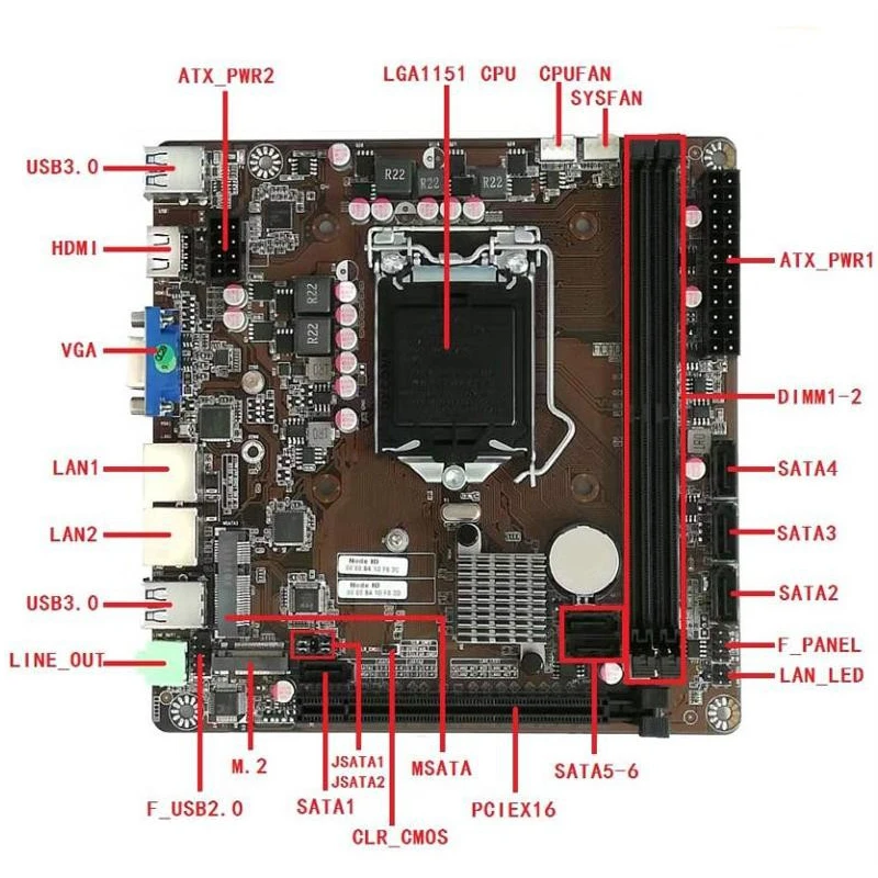 B365 Mini-ITX マザーボード LGA 1151  - Pc Gaming I7 のレビューと価格