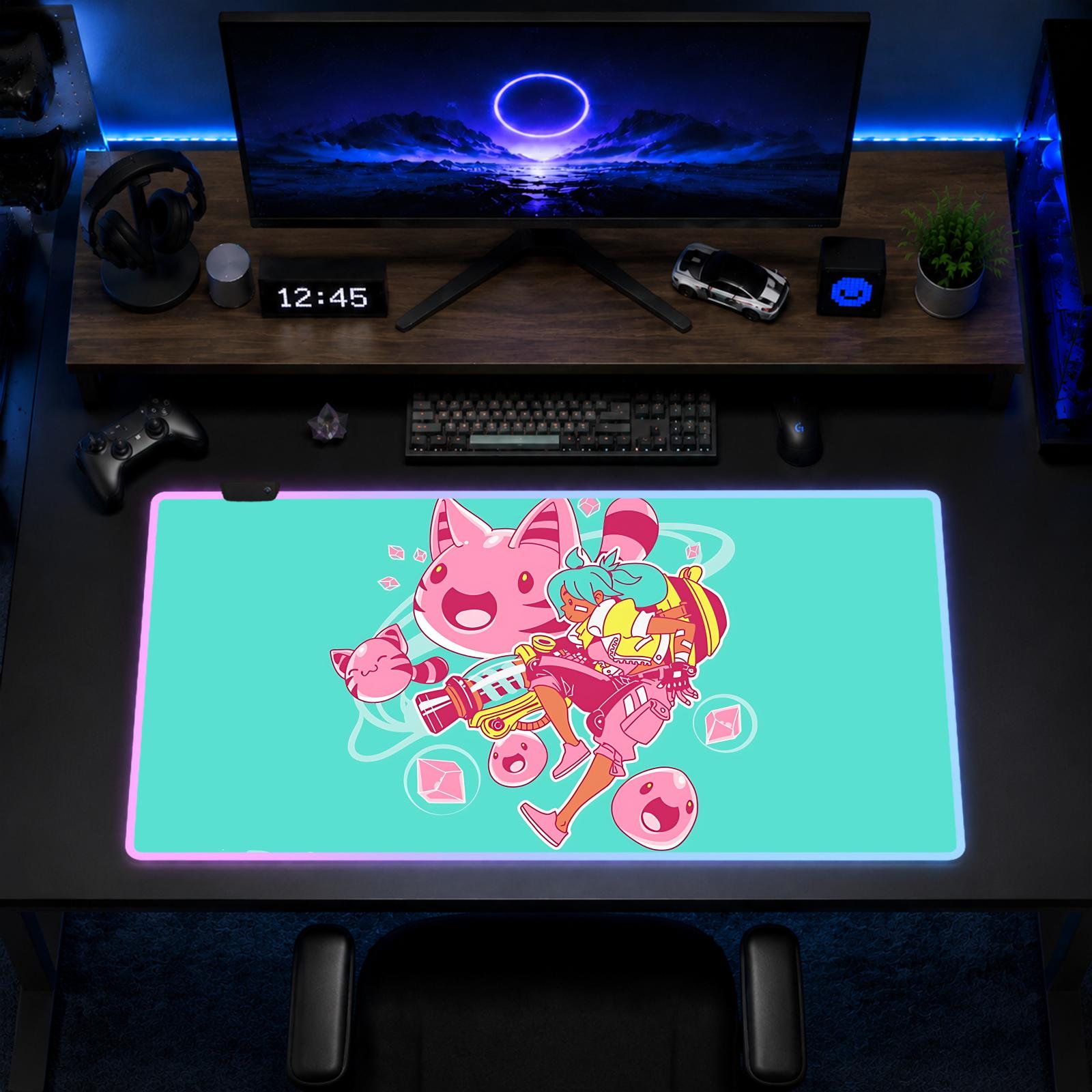 スライムランチャーマウスパッドゲーミングアニメマウスパッドX - Rgb Mousepad のレビューと価格
