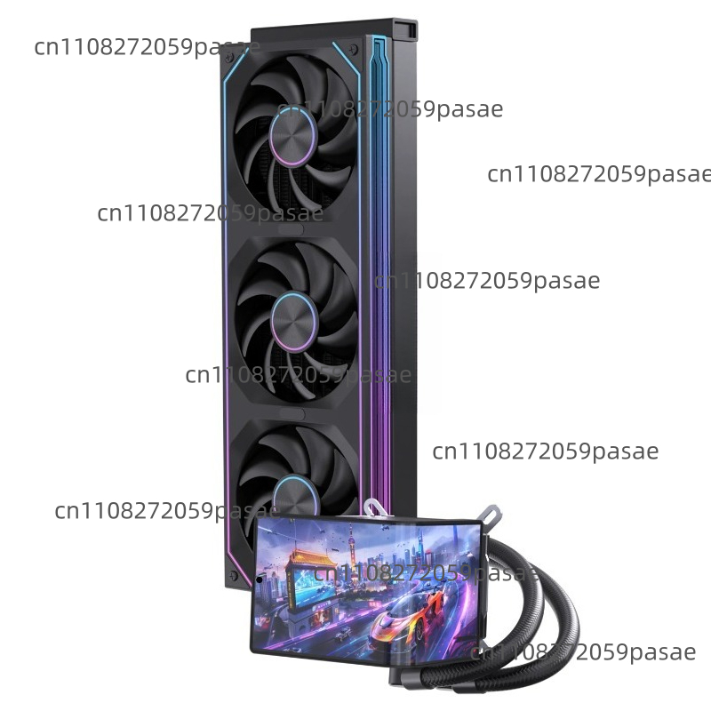 360mm水冷PCケース、ガラス不要3D 6.67インチ曲面 - Pc Gaming Cpu のレビューと価格