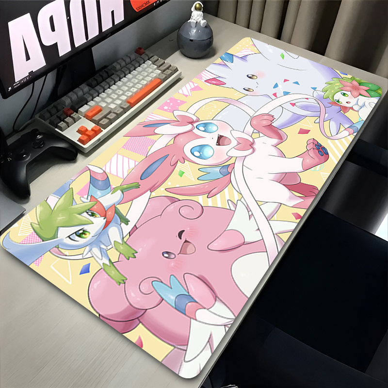 大型ピンクかわいいマウスパッド XXL ゲームコンピュータア - Pc Gaming Pink のレビューと価格