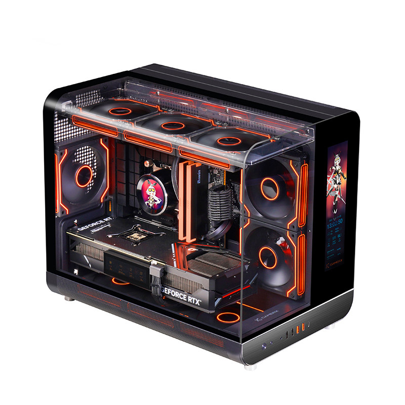 マジックウィング シービュールームシャーシ MATX 垂直3 - Pc Gaming Prebuilt のレビューと価格
