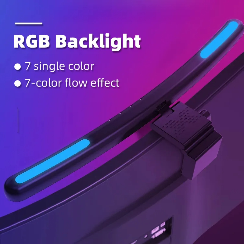 湾曲したLEDモニターライトバー,USB,RGB,PCスクリ - Pc Gaming On Tv のレビューと価格